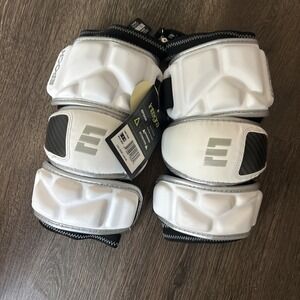 Epoch Integra Lacrosse Arm Guards - Large White Brand NEW $85